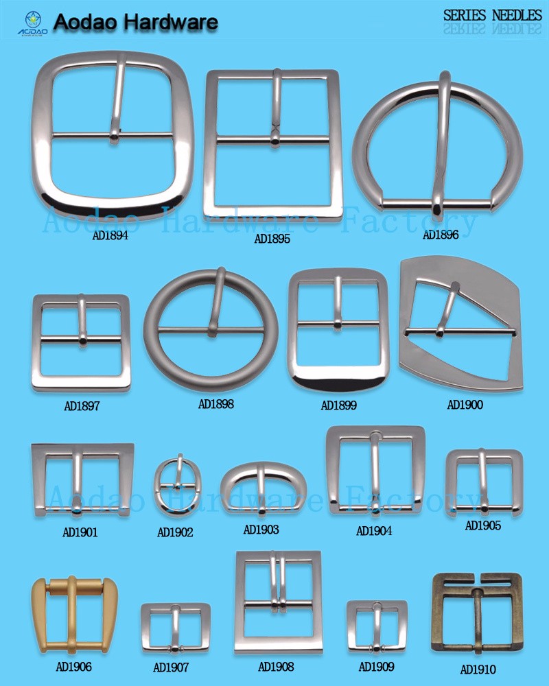 Wholesale zinc alloy pin belt buckles for women leather bag shouler strap buckle