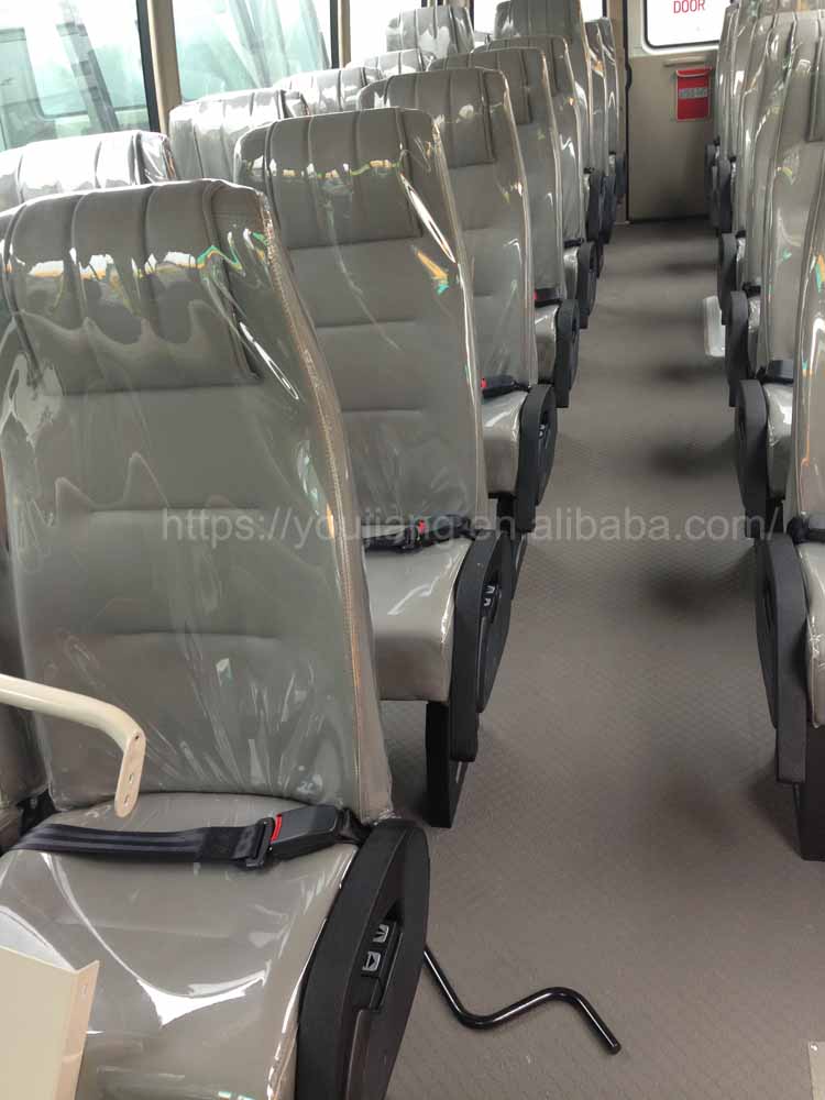 Fabric or leather luxury bus seats for 18 seat mini bus