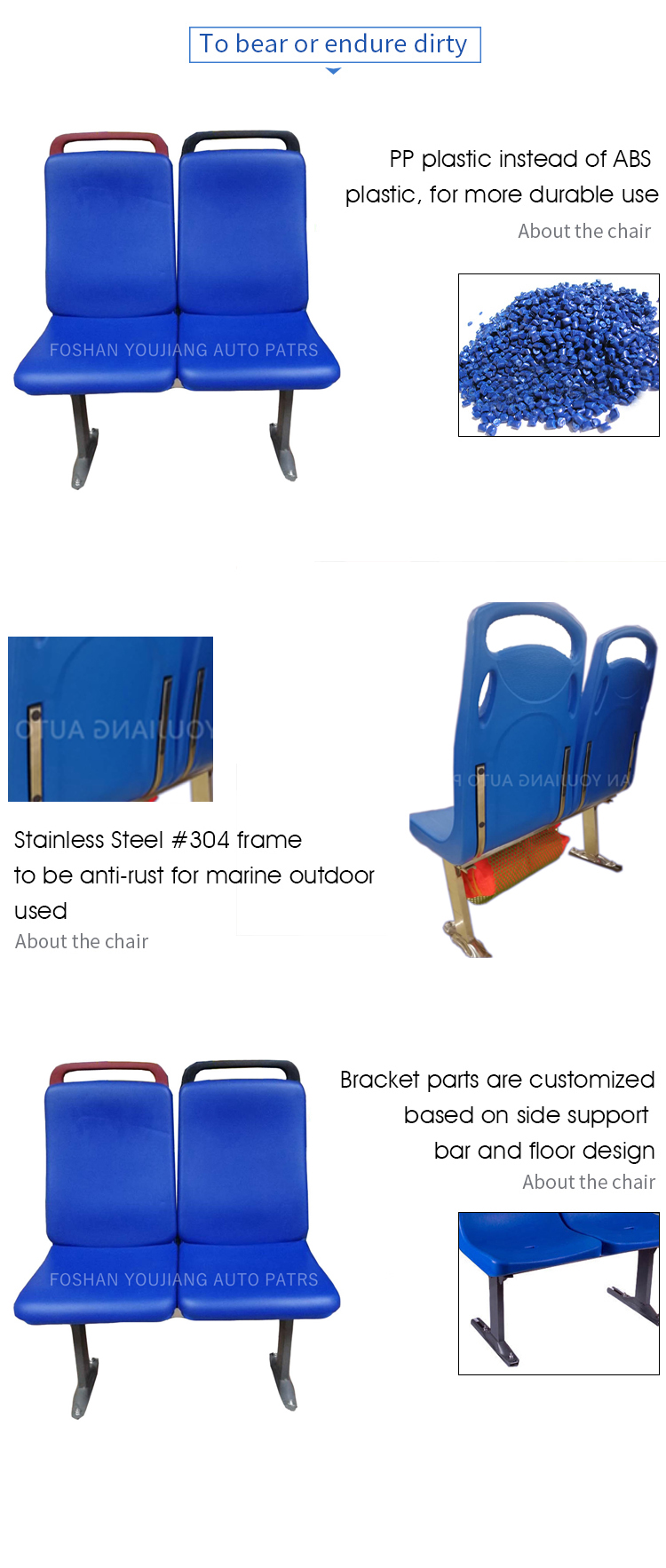 cheap plastic bus seat,universal city bus seats,comfortable school bus seat