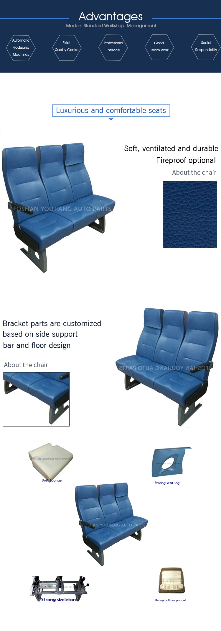 leather custom boat seat,reclining marine passenger seat