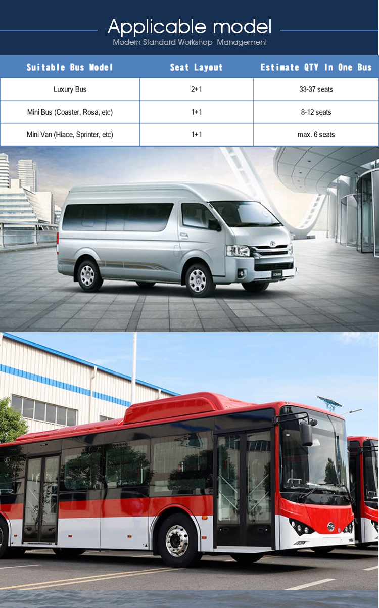Youjiang New Condition Luxury Bus Seat For Yutong,Kinglong,Golden Dragon,Higer,Zhongtong Bus