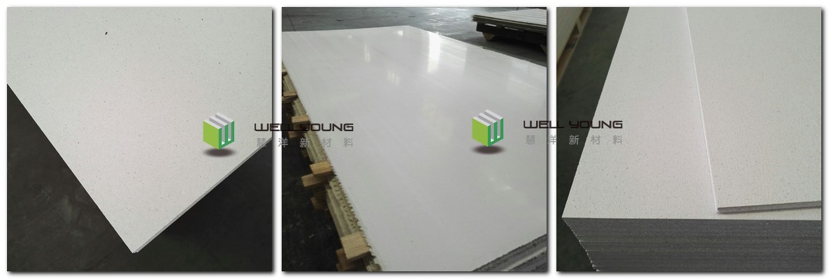 6 8 10mm  sanded mgo board for lamination with PVC