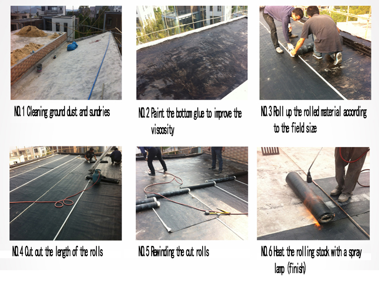 Cheap SBS asphalt roofing waterproof film price