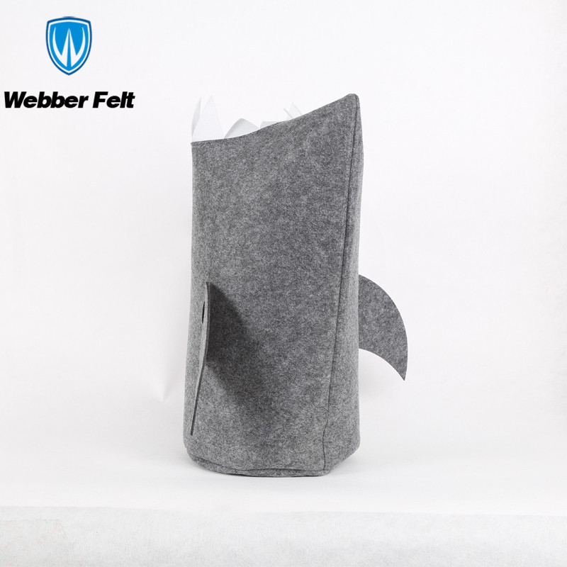 New Style Pen Holder Felt Fabric Wrap Roll Up Pencil Case