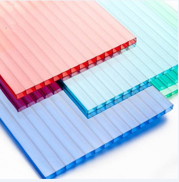 factory supply colored polycarbonate sun protection sheet