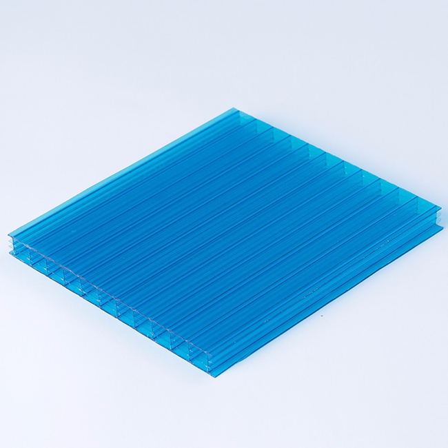 building decorative PC polycarbonate hollow sheet in china