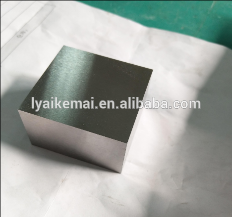 High quality pure tungsten cube tungsten block