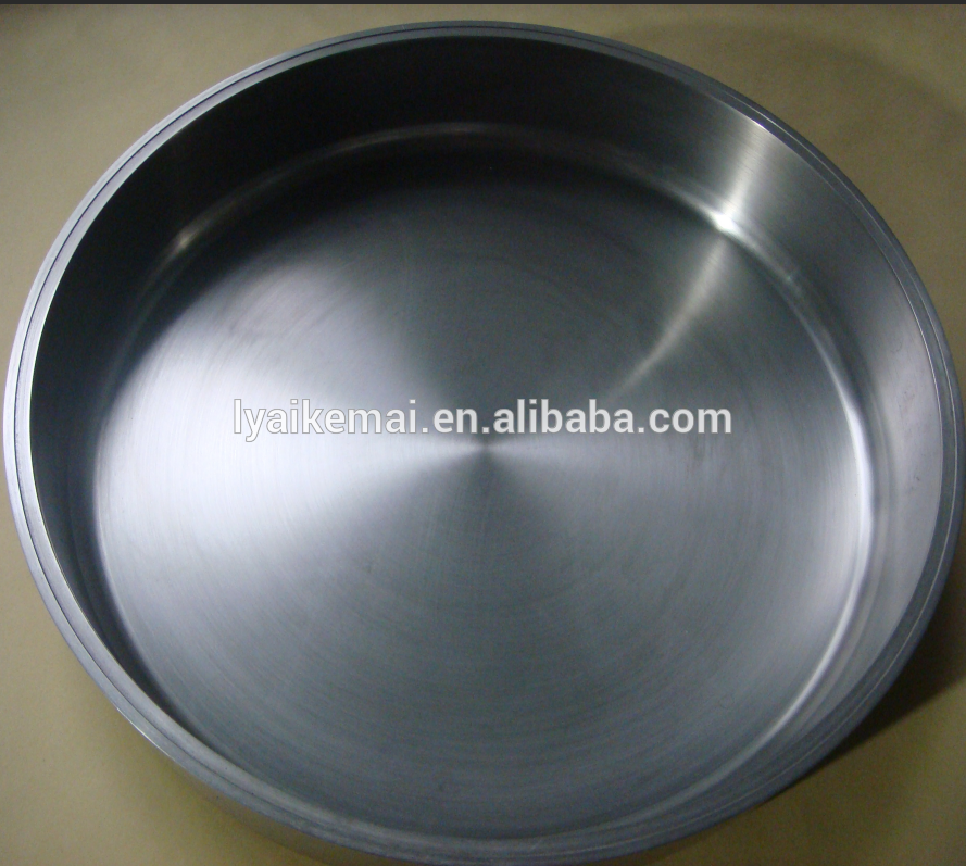 Promotion item heating element sintered pure tungsten crucible for sale