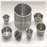 High density Tungsten alloy military crucible cheap price on sale