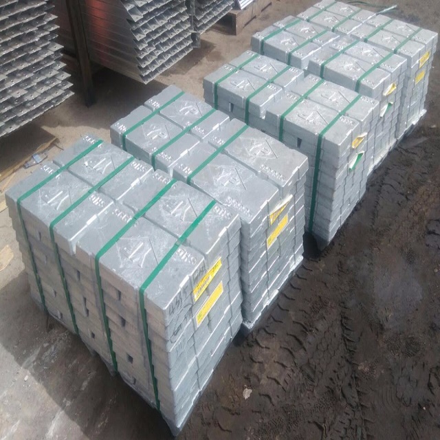 SHG Zinc Ingot 99.995% ready to be shipped to North America