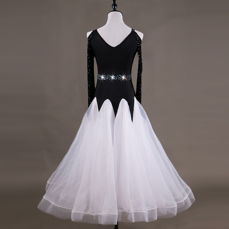 DB19050  High Quality Custom Size Women Competition Standard Ballroom Dance Dresses