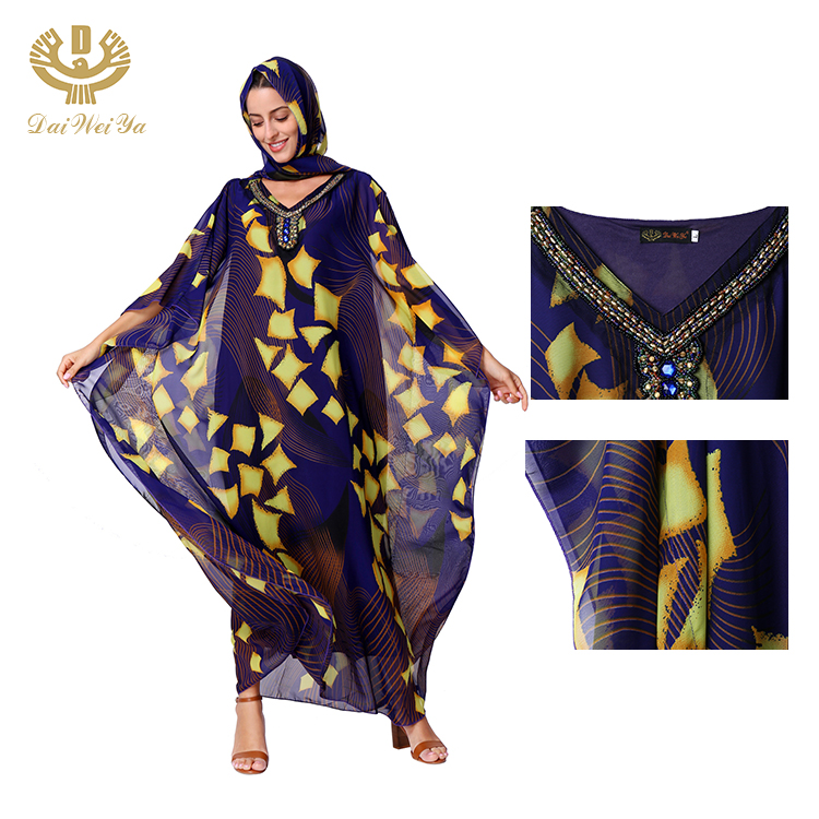 dubai african kaftan abaya plus size islamic clothing for women