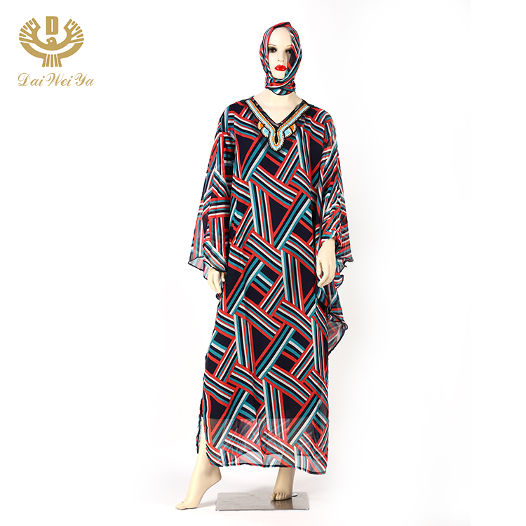 Wholesale High Quality Embellished Muslim Islamic Clothes For Moroccan Turkey Arab Women