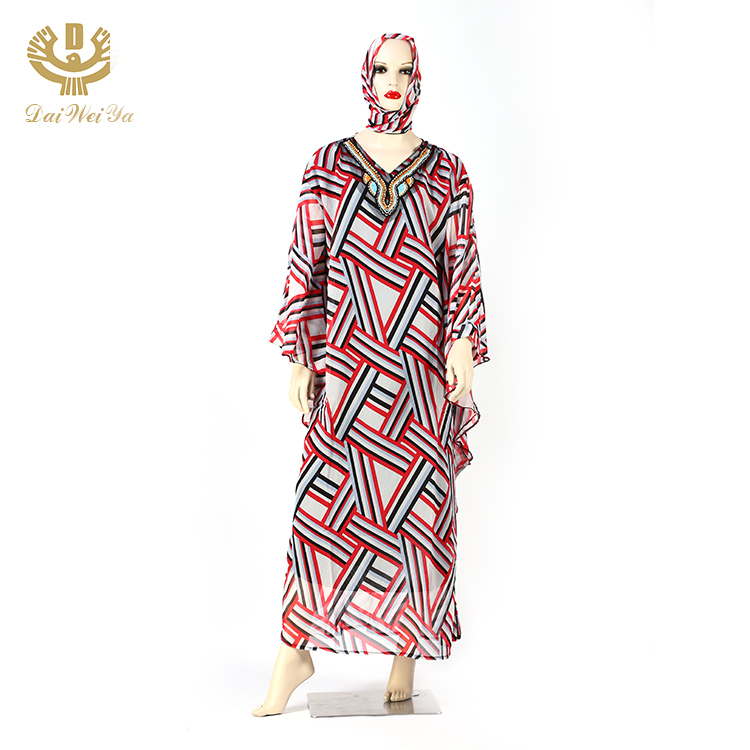 Wholesale High Quality Embellished Muslim Islamic Clothes For Moroccan Turkey Arab Women