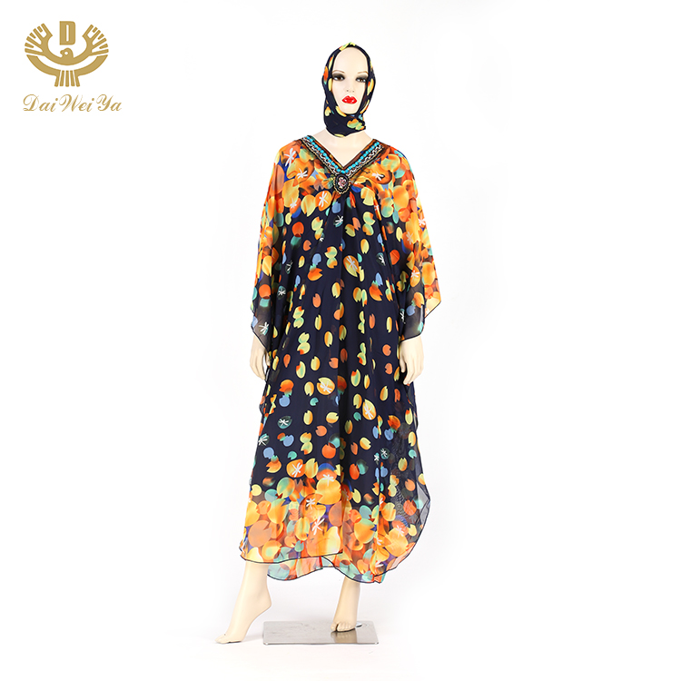 Wholesale Islamic Muslim Clothes Long Kaftan Dress For Women