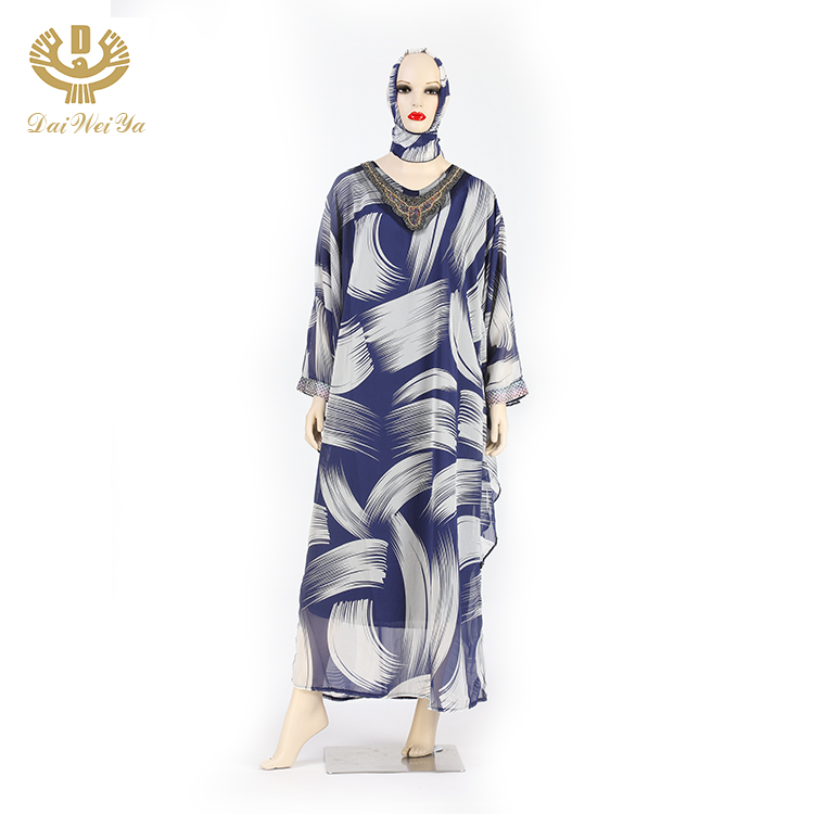 Factory Sales Islamic Clothing Abaya Women Muslim Long Dress