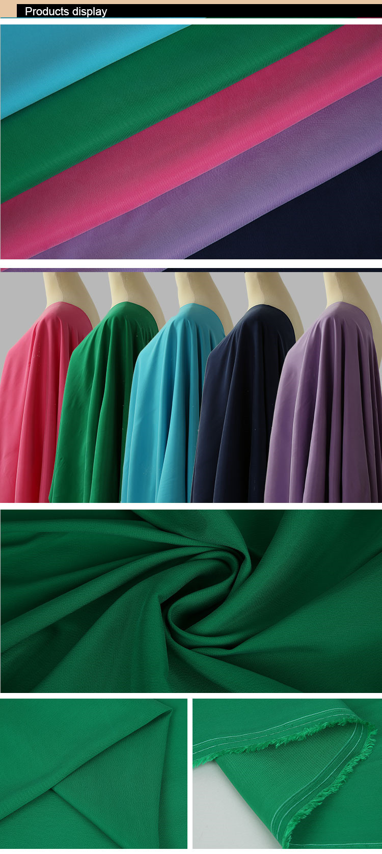 C10 Stretch CUPRO Material Solid Color 60% Cupro Twill/Bemberg Cupro