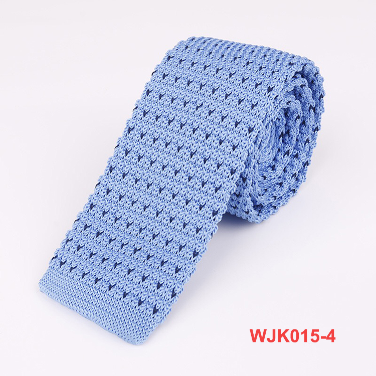 Wholesale Mens Fashion Small Dots Pattern Knitted Neck Tie