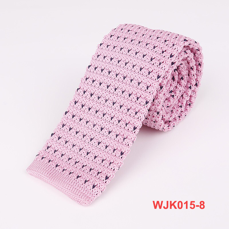 Wholesale Mens Fashion Small Dots Pattern Knitted Neck Tie