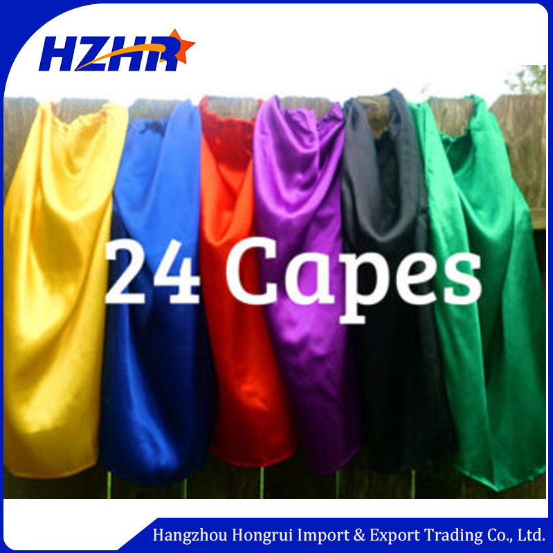 70*70cm capes Event party costume customized logo kids capes kids party capes