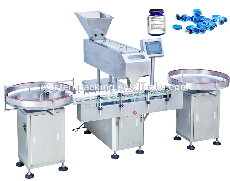 Automatic tablet capsule counter machine