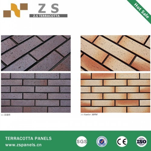 split tile for ceramic tiles for exterior walls