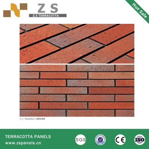 split tile for ceramic tiles for exterior walls