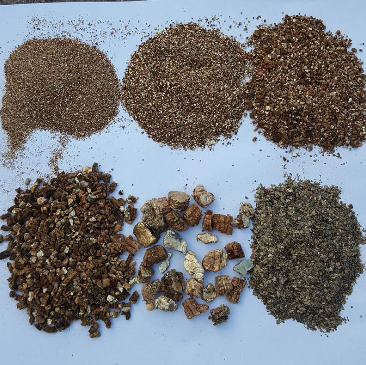 Vermiculite granules/vermiculite/golden expanded vermiculite
