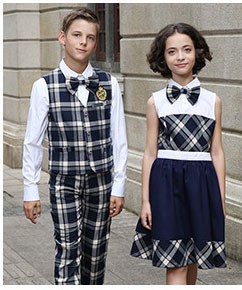Chinese Style Children Girl sport Wear polo short Sleeved School Uniform