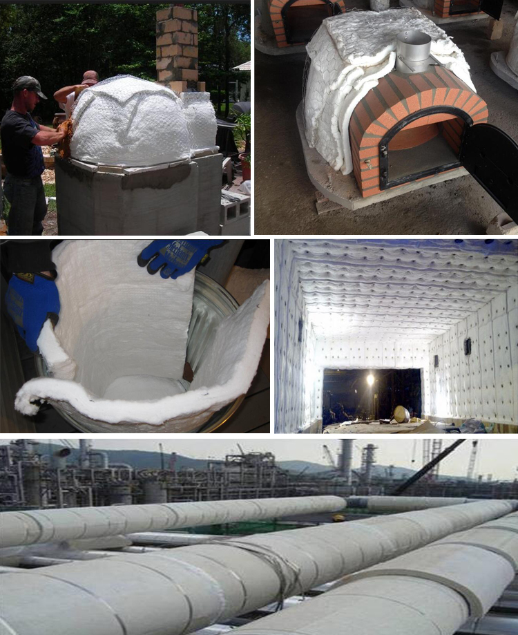 Heat Insulation Material for Tube Industry Furnace Fireplaces Ceramic Fiber Blanket