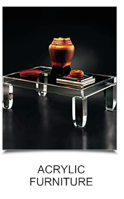 Modern Button Clear Acrylic Sides Ottoman Home Furniture Bench Acrylic Foot Rest Ottoman With Cushion
