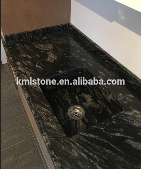 Luxury Bathroom granite Vanity Countertop for sale