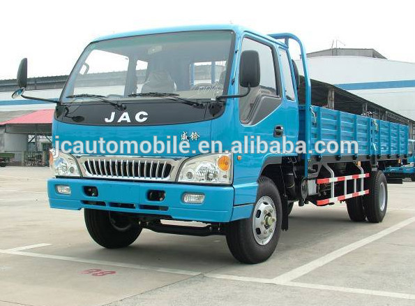 130HP RHD 4x2 JAC Truck with crane 4tons