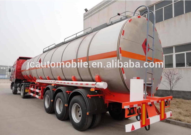 Top quality 30 Cube oil tanker fuel tank trailer for sale