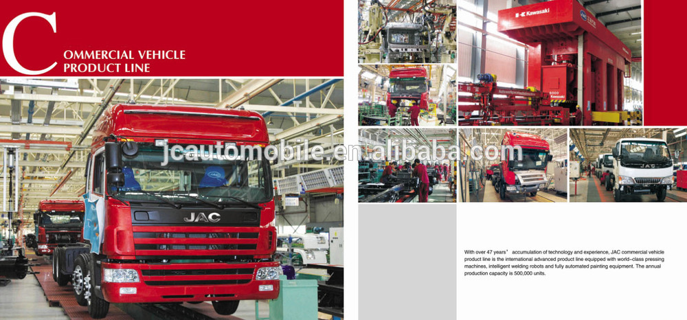 190HP 4x2 jac truck cargo truck price mini truck for sale