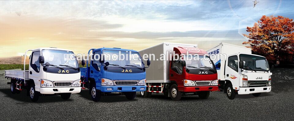 JAC 4x4 truck Refrigerator truck Mini Van Box Truck with High Quality