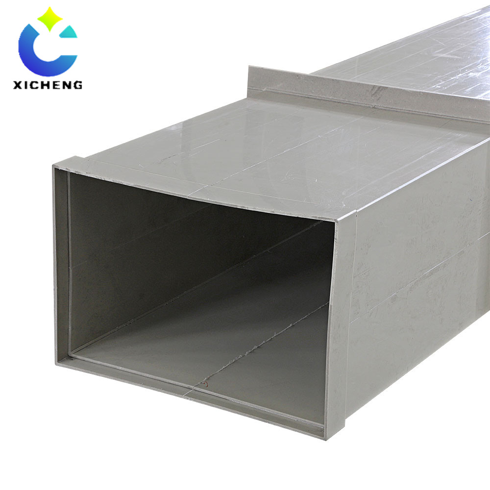 Industrial Easy Installation  Pipe  Square Pipe for Ventilation