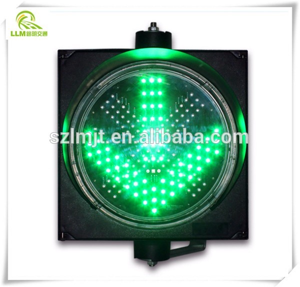 300 mm Crossings LED Traffic Light Wireless Controlling with Countdown Timer