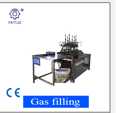 High Output Fire Cigarette Lighter Machine With Full Pneumatic Control Butane Gas Filling Machine For Lighters Production