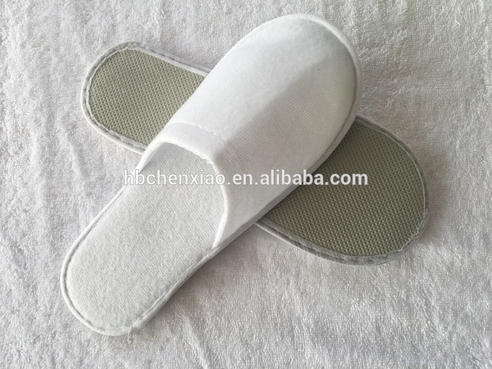 Nap Cloth And Brushed Fabric Hotel Slipper