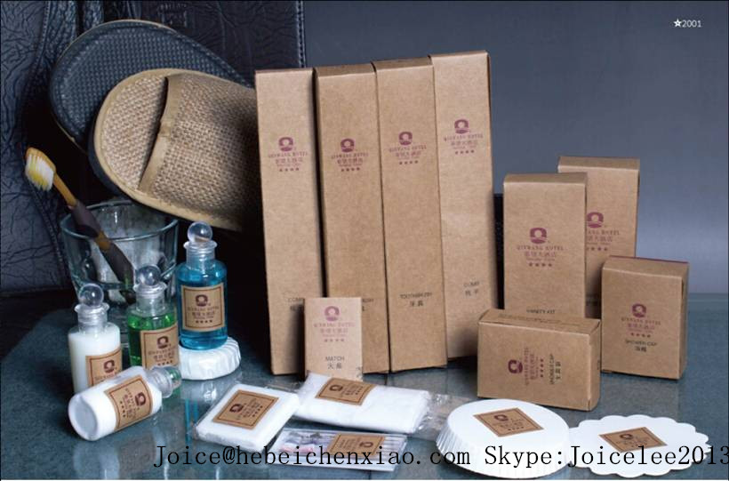 Special design Disposable hotel toiletries wholesale/hotel amenity products