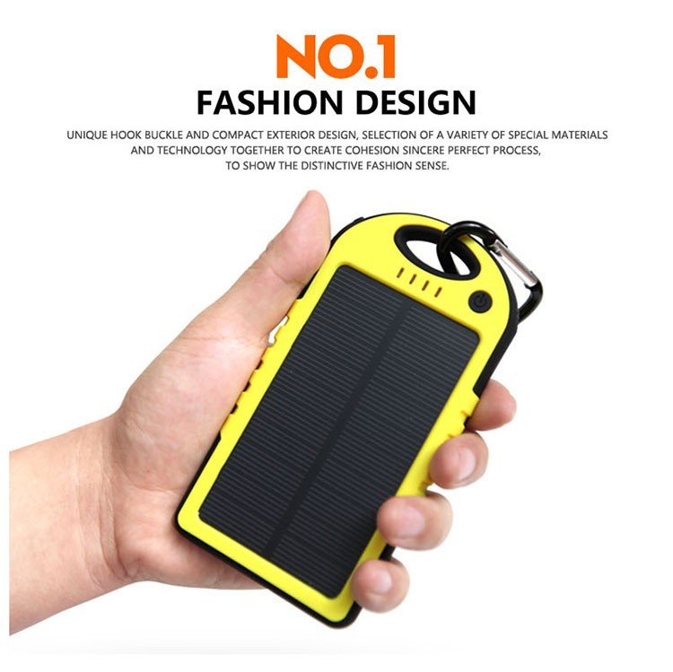 High quality disposable power bank new products consumer electronics solar panel power bank for cellphones