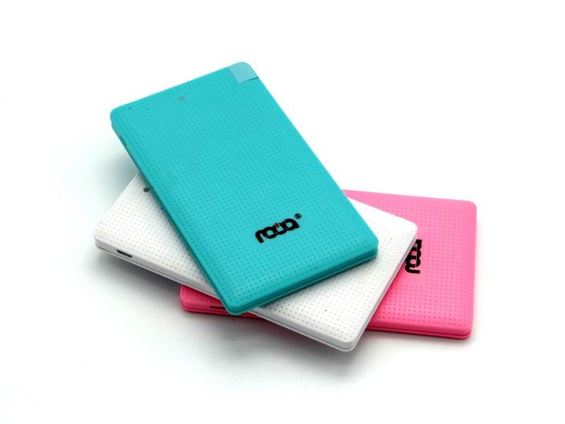slim lithium - ion polymer battery plastic USB socket camp custom design phone charger credit-card power bank for laptop ROHS