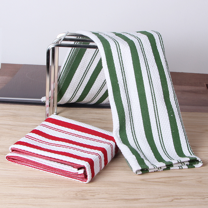 Doctorhome wholesale eco-friendly 100% cotton plain dyed kitchen dish tea towel