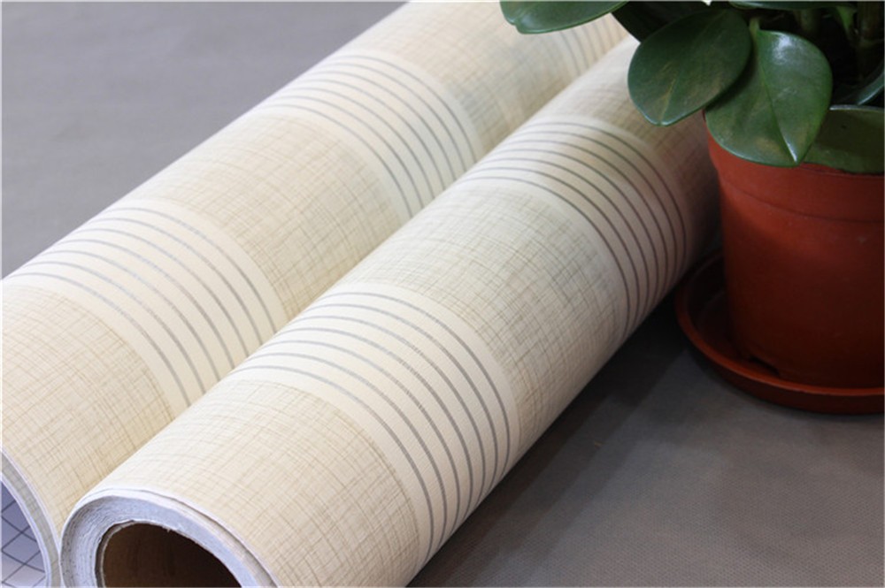 thick fire proof self adhesive pvc wallpaper