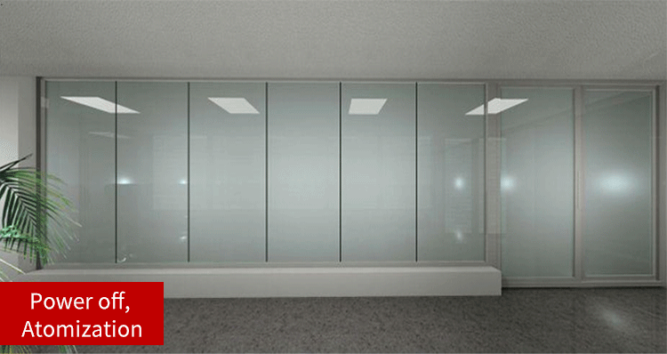 switchable glass for partition wall electronic pdlc switchable smart glass film for building glass