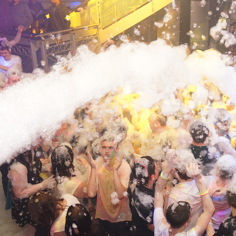 DJ Disco Party Event Stage Large Snow Bubble Machine Foam Machine Party