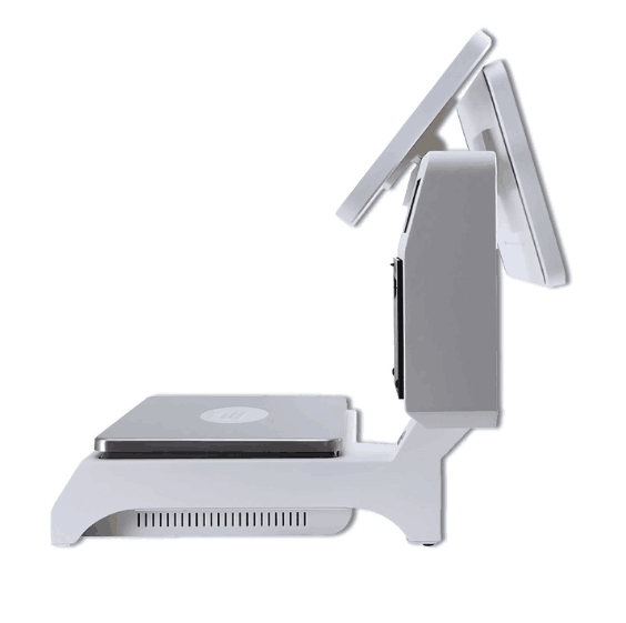 15.6" Double touch screen Intelligent Weighing POS with 58 mm Thermal ticket printer of Windows or Android system