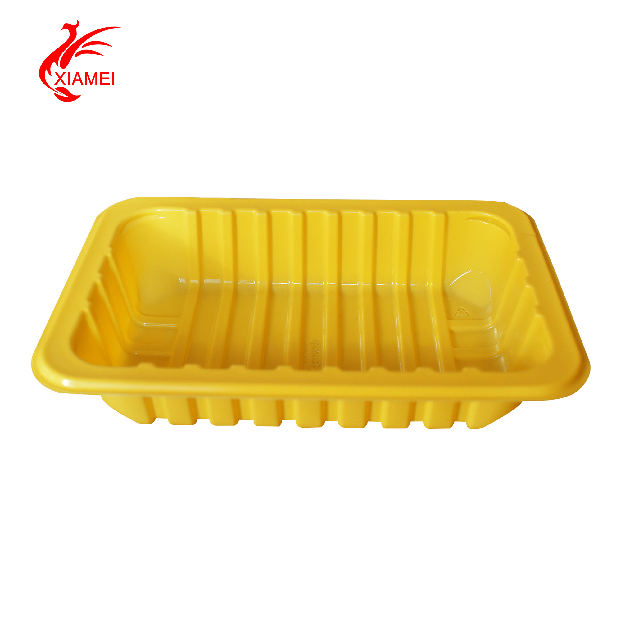 customer order colored plastic tray PP blister packaging for food