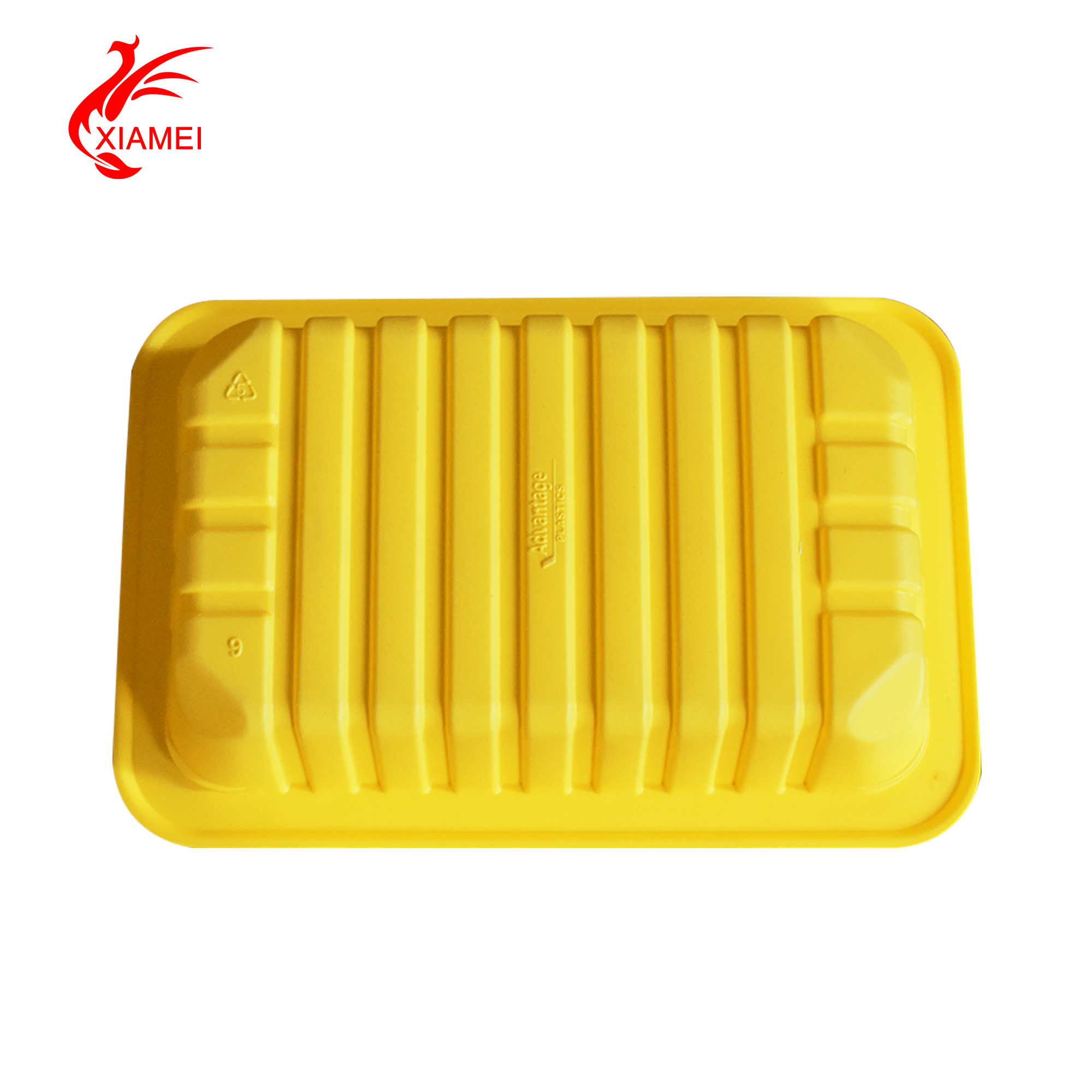 customer order colored plastic tray PP blister packaging for food